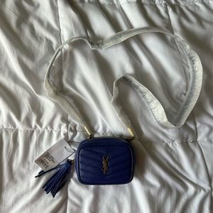 Saint Laurent micro Lou matelassé crossbody
